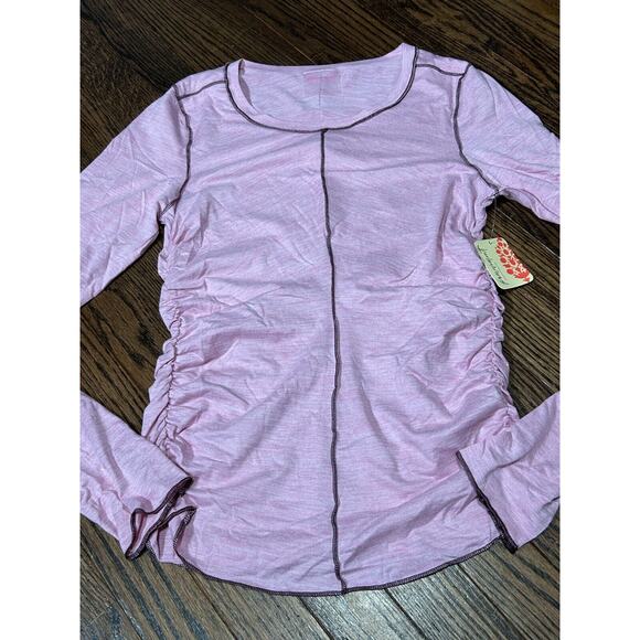 FP Movement x Hatch Women's Rose Pink Right On Run Layer Long Sleeve Top Size S - Picture 5 of 12